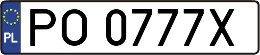 PO0777X