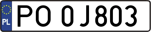 PO0J803