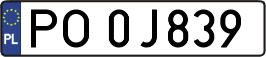 PO0J839