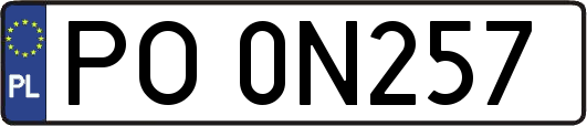 PO0N257