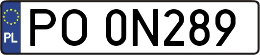 PO0N289