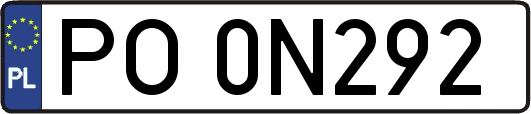 PO0N292