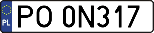 PO0N317