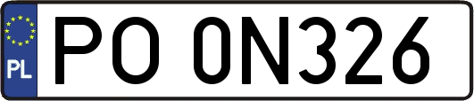 PO0N326