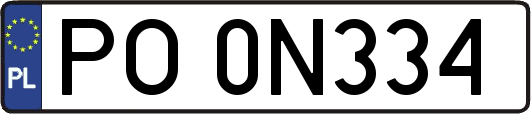 PO0N334