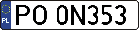 PO0N353