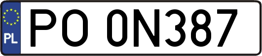 PO0N387