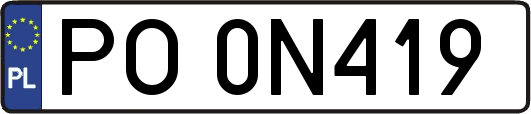 PO0N419