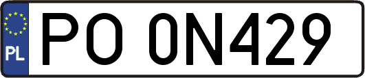PO0N429