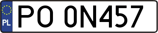 PO0N457