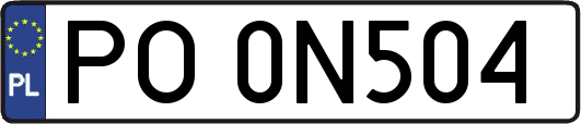 PO0N504