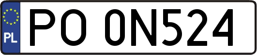 PO0N524
