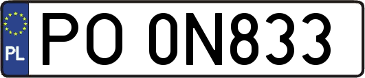 PO0N833