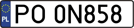 PO0N858