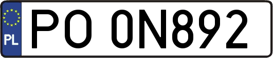 PO0N892