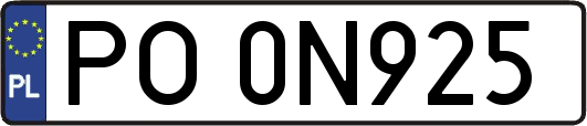 PO0N925