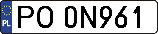 PO0N961