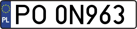 PO0N963