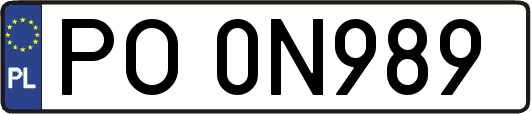 PO0N989