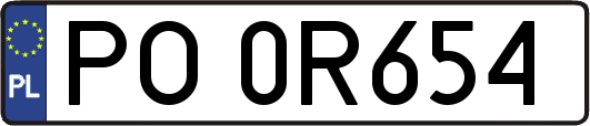 PO0R654