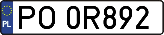 PO0R892