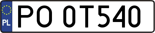 PO0T540