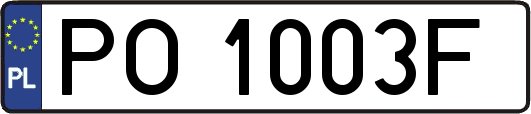 PO1003F