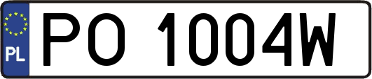 PO1004W