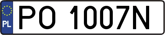 PO1007N