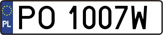 PO1007W