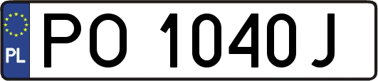 PO1040J