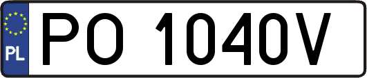 PO1040V