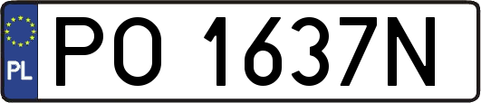 PO1637N
