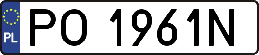 PO1961N