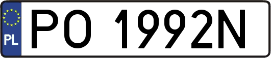 PO1992N