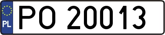 PO20013