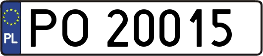 PO20015