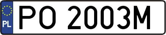 PO2003M