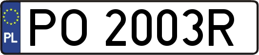 PO2003R