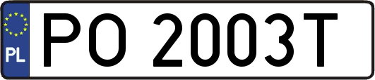 PO2003T