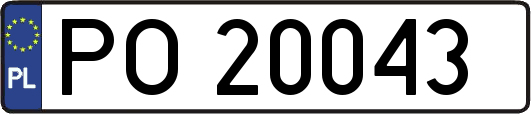 PO20043