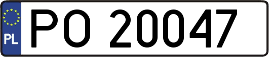 PO20047