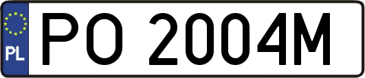 PO2004M