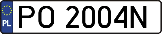 PO2004N