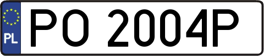 PO2004P