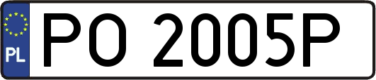 PO2005P