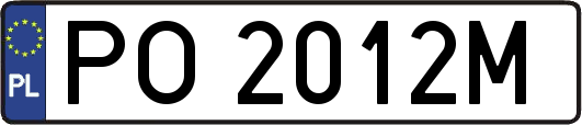 PO2012M