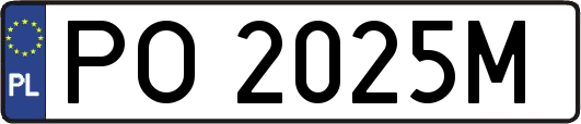 PO2025M