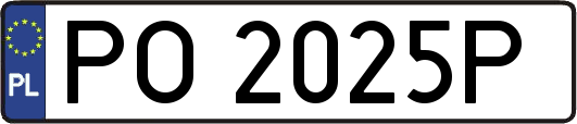 PO2025P