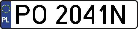 PO2041N